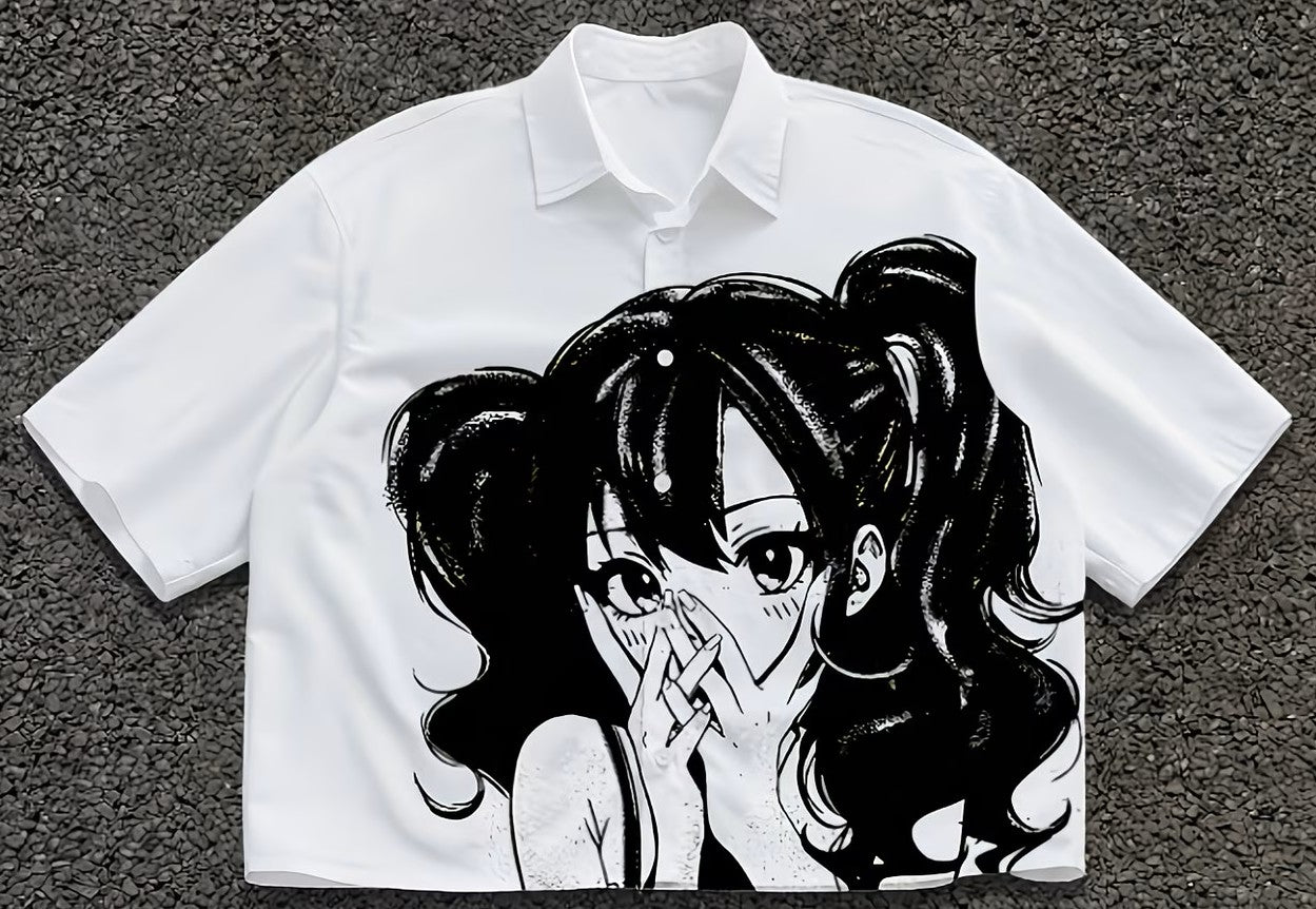 Camiseta manga corta estilo 2yk