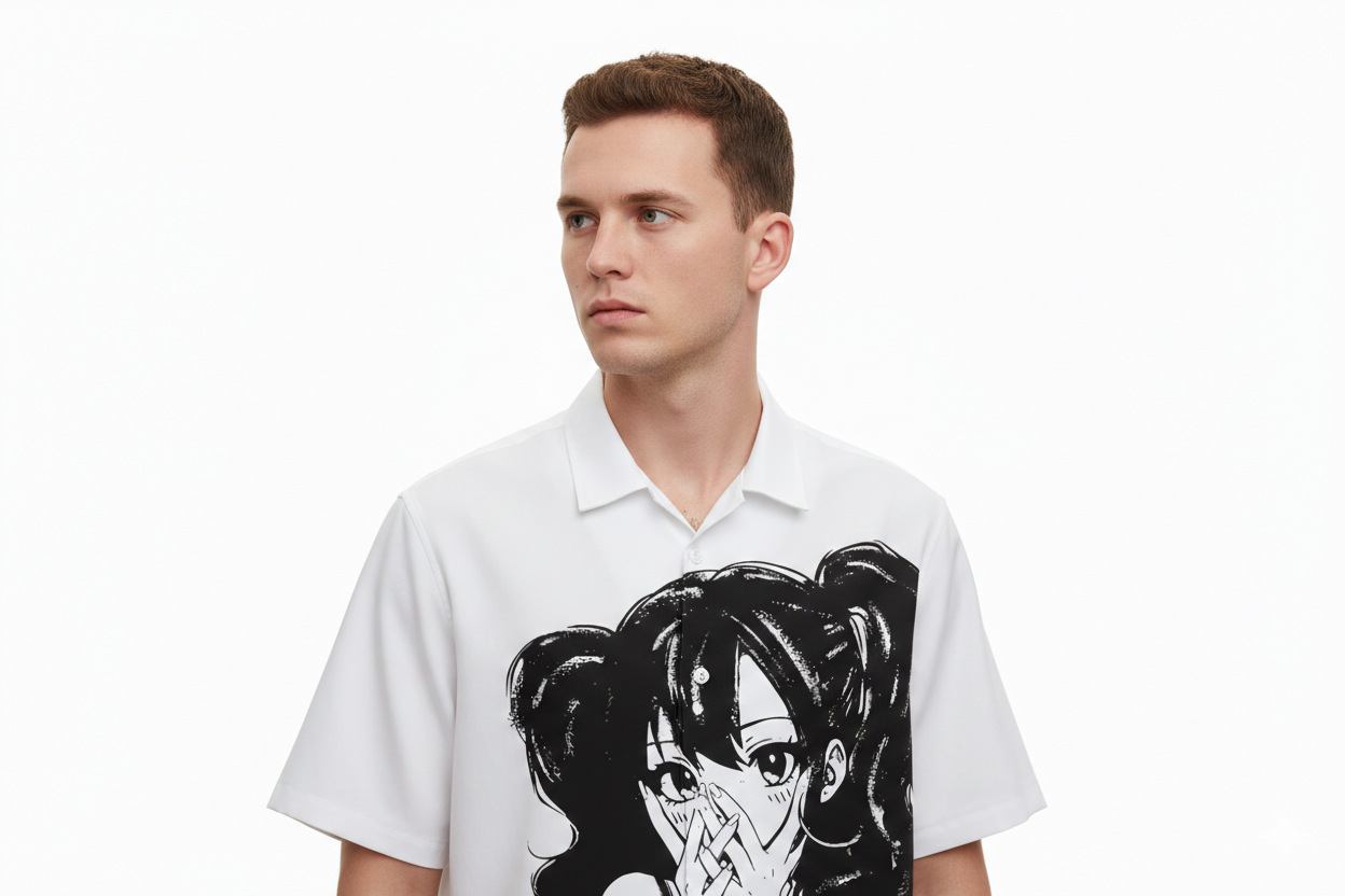 Camiseta manga corta estilo 2yk